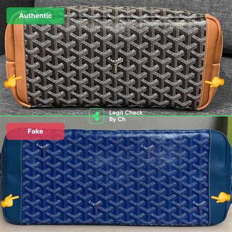 goyard card holder real vs fake|legit check Goyard tote.